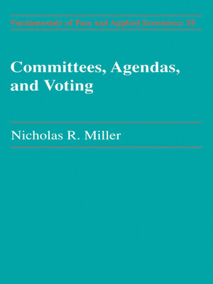 cover image of Committees Agendas & Voting
